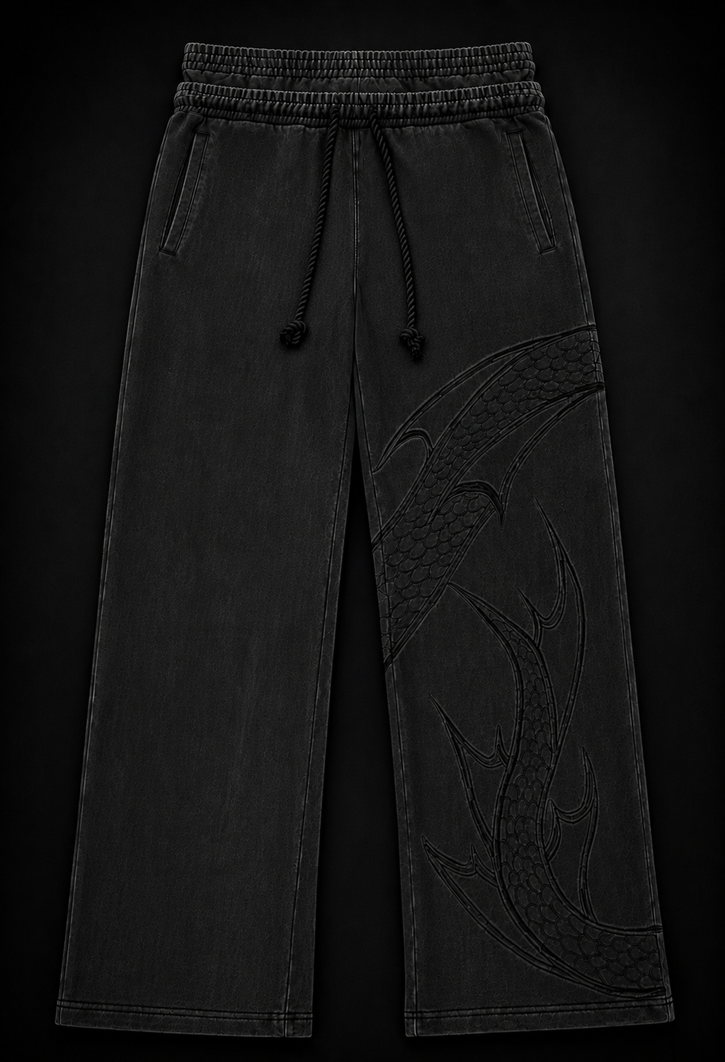 Embroidered Joggers