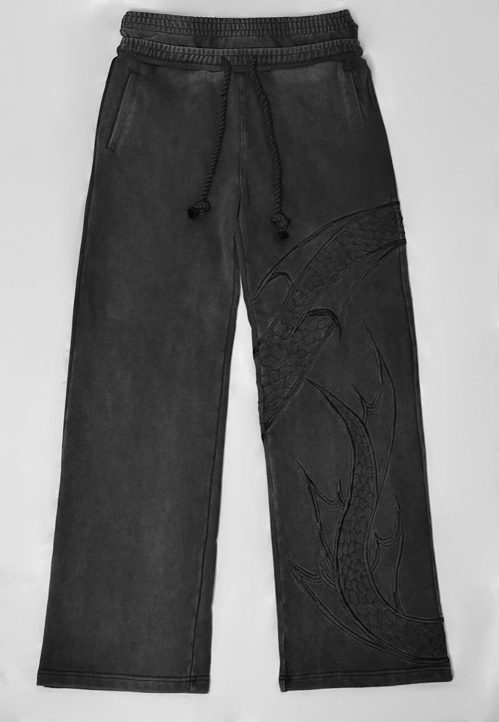Embroidered Joggers